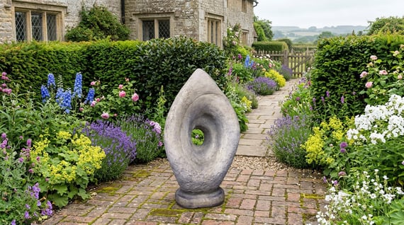 Vortex Modern Garden Art Statue