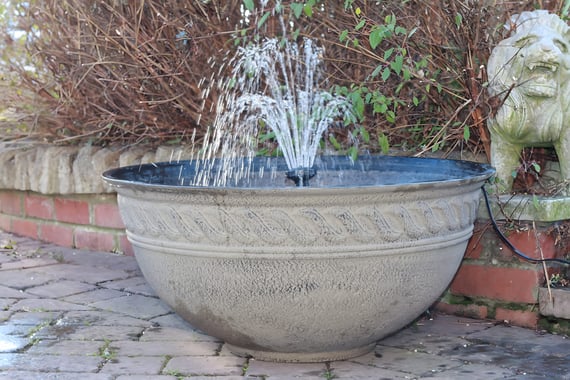 60cm Sandy Garden Water Feature Bowl