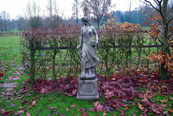 Spring Maiden Garden Statue