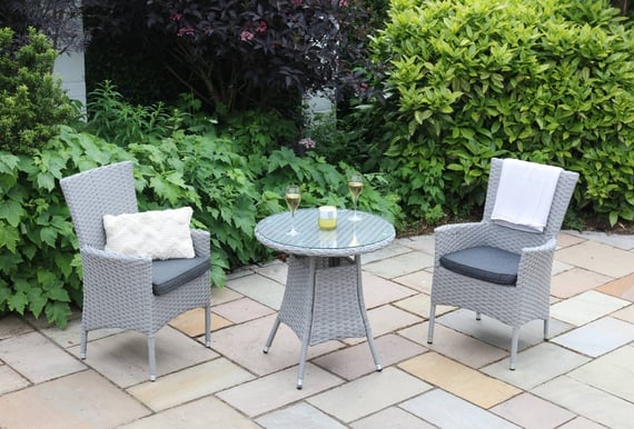 Lichfield Morpeth 2 Seat Rattan Bistro Set