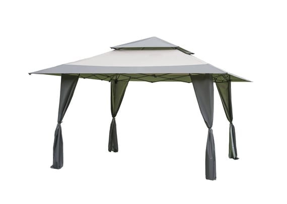 Garden Must Haves Got It Covered 4m Pop Up Gazebo in Grey