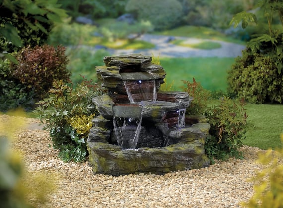 Como Falls Self Contained Water Feature