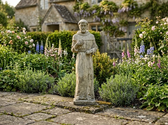 The Friar Stone Statue