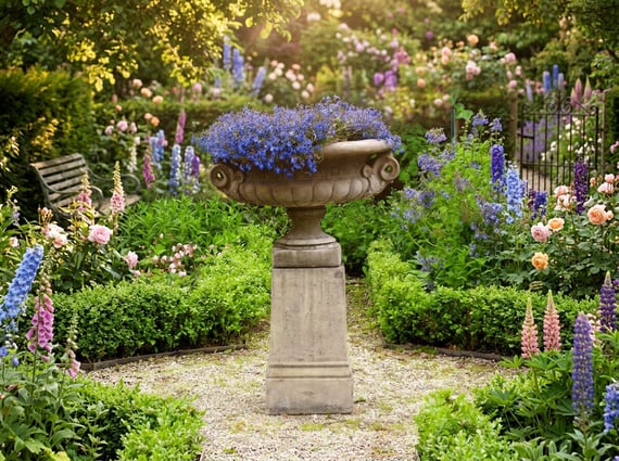 Vienna Stone Garden Pedestal