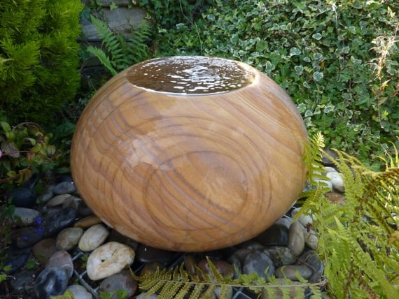 Small Arius Rainbow Sandstone Water Feature