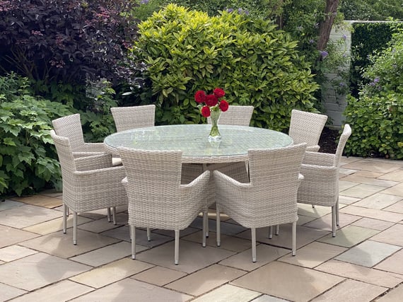 Lichfield Novelda 8 Seat Rattan Dining Set