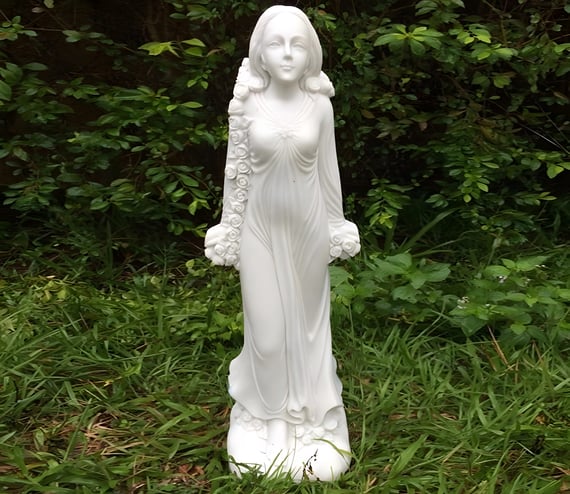 Flora Goddess of Flowers Garden Ornament Large