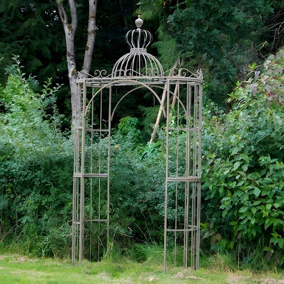 Avebury Ornate Metal Garden Archway