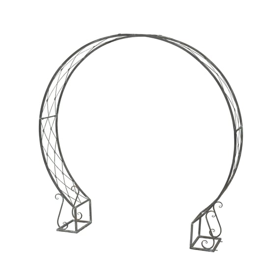 Lunar Bronzed Metal Garden Arch