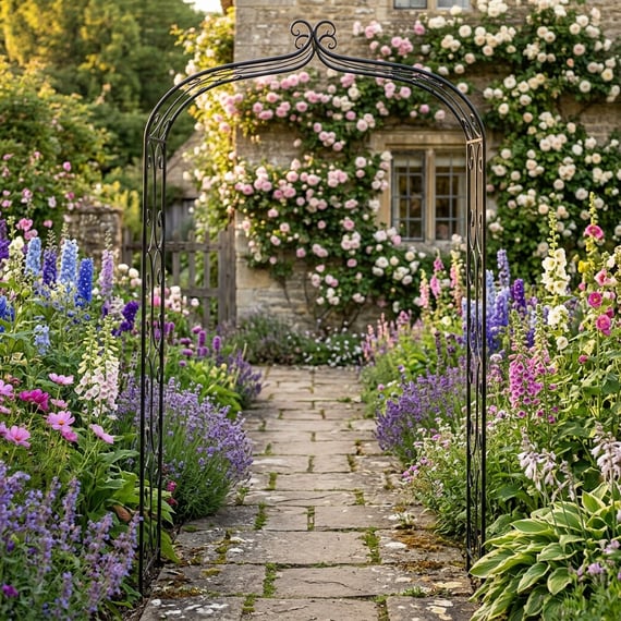 Hawkeshead Metal Garden Arch