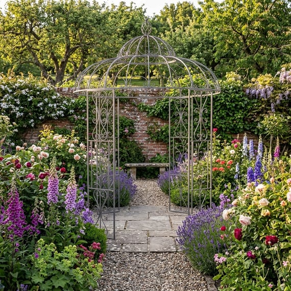 Woodland Metal Garden Gazebo