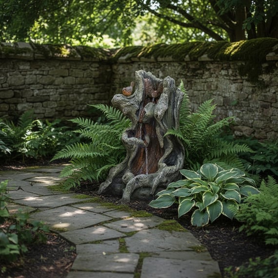 Aged Willow Self Contained Water Feature