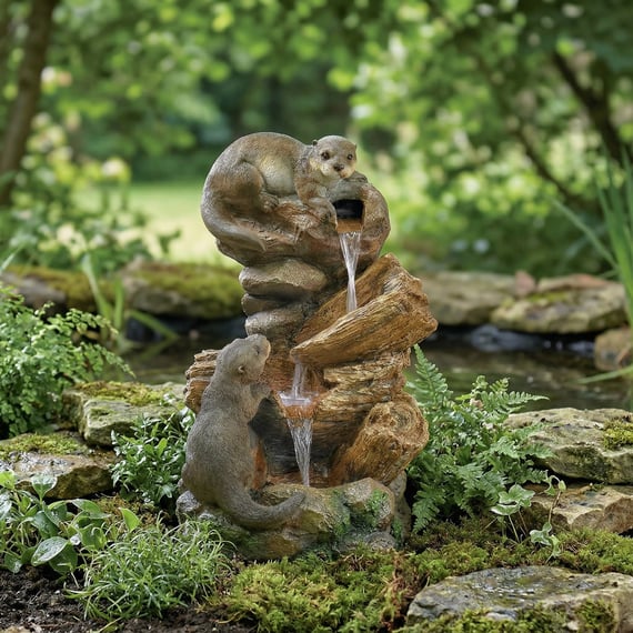 Baby Otter Self Contained Water Feature