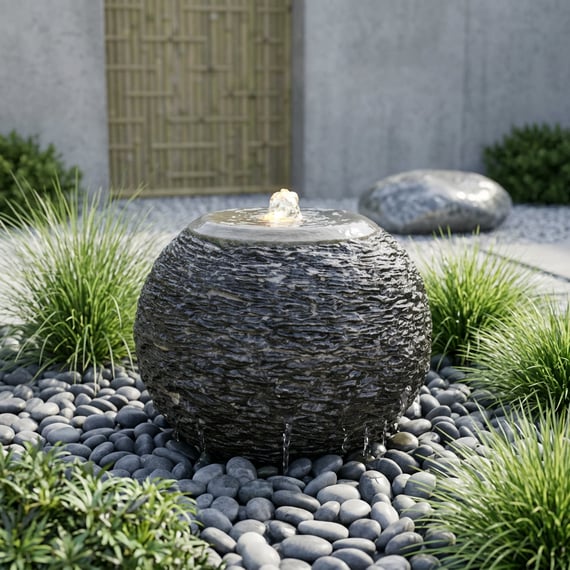 Slate Auris Garden Water Feature