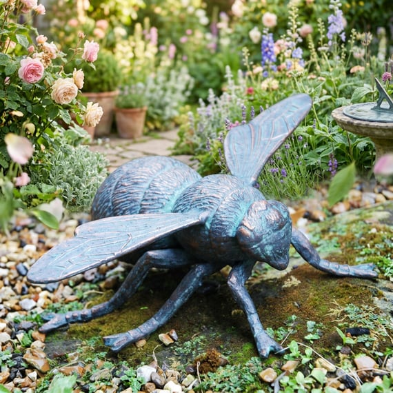 Bumble Bee Metal Garden Ornament