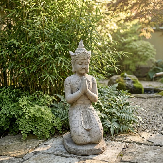 Kneeling Buddha Statue