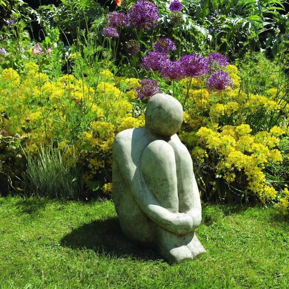 Large Henry Contemporary Art Garden Statue