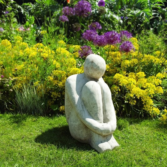 Medium Henry Contemporary Art Garden Statue