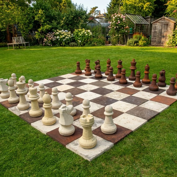 Stone Chess Set