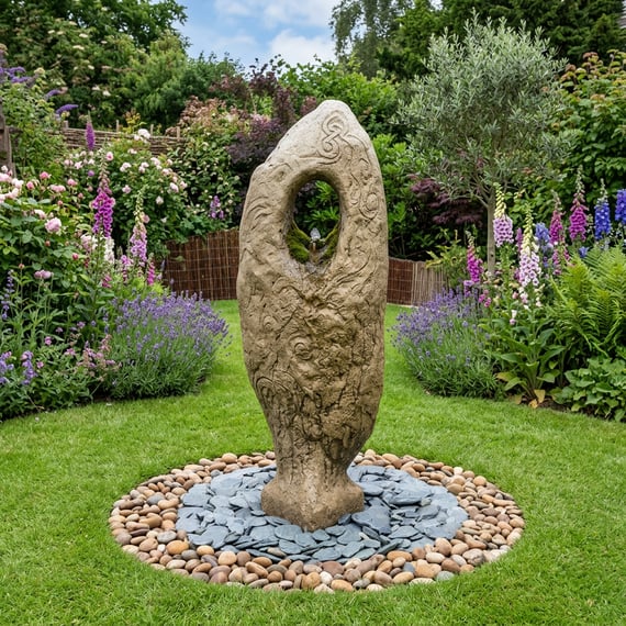 Celtic Stone Fountain