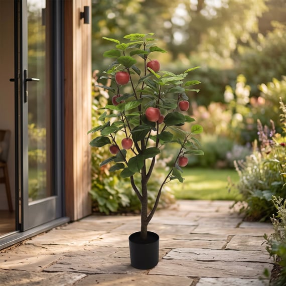 1.2m Artificial Tree with 9 Apples