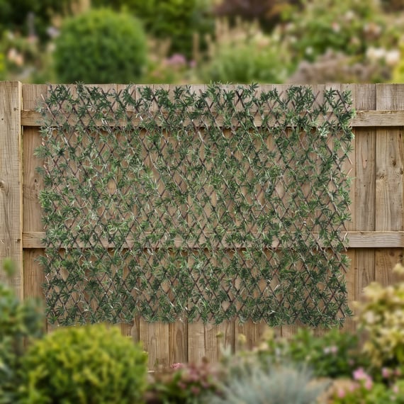 1.3m Willow Trellis Artificial Green Acer