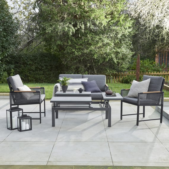 Norfolk Collection Bellmount Rope Sofa Set Main B