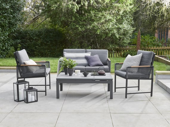 Norfolk Collection Bellmount Rope Sofa Set Main C
