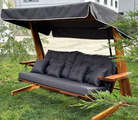 Norfolk Collection St Andrews Swing Seat Side View