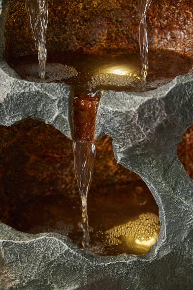 Amber Caves Self Contained Water Fountain