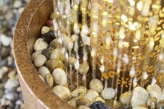 Calming Rainfall Water Feature