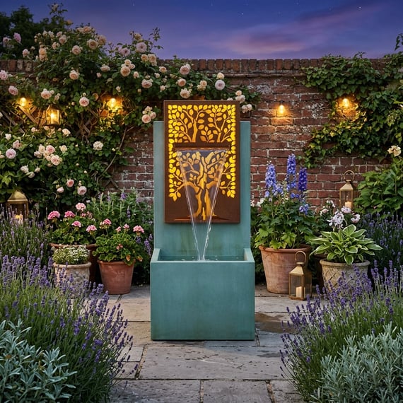 Oak Self Contained Water Feature