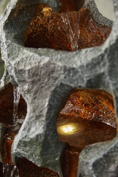 Amber Caves Self Contained Fountain