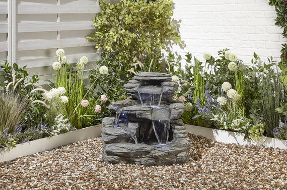 Peaks Falls Self Contained Fountain