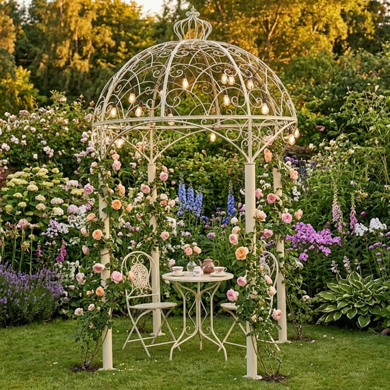 Arcadia Metal Garden Gazebo