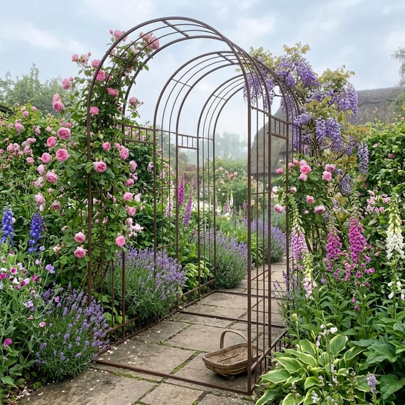 Arles Metal Garden Tunnel