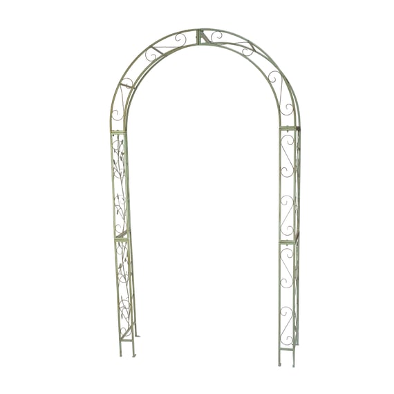 Woodland Green Metal Garden Arch