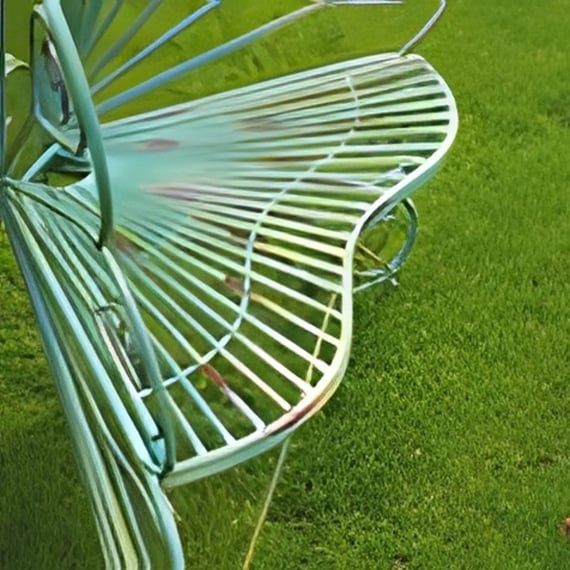 Peacock Metal Garden Seat