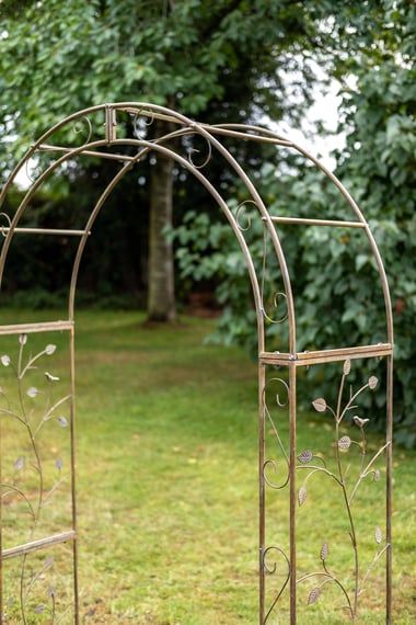 Patina Woodland Metal Garden Arch