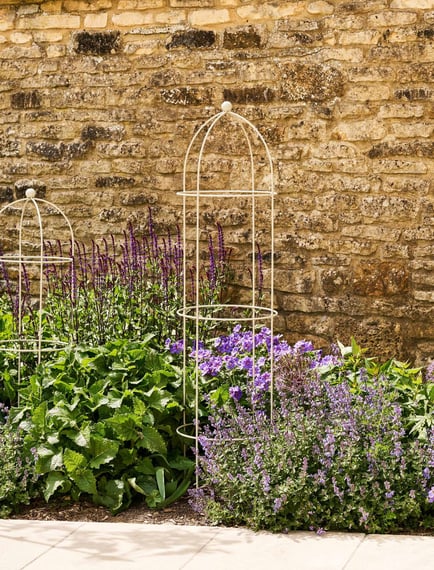 Barrington Obelisk Plant Support Clay 200cm Garden Trading