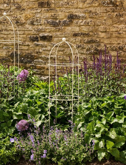 Barrington Obelisk Plant Supports Set of 2 Clay