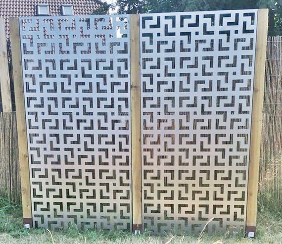 Mosaic Steel Decorative Garden Art