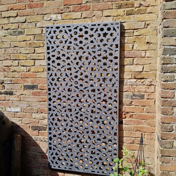 Moroccan Steel Decorative Garden Wall Art