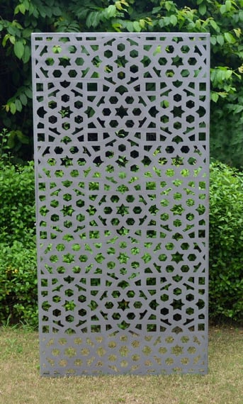 Moroccan Steel Decorative Garden Wall Art Panel