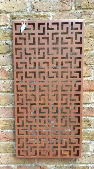 Mosaic Steel Decorative Garden Screen Original