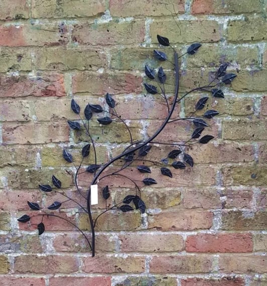 Branch and Leaves Garden Wall Art