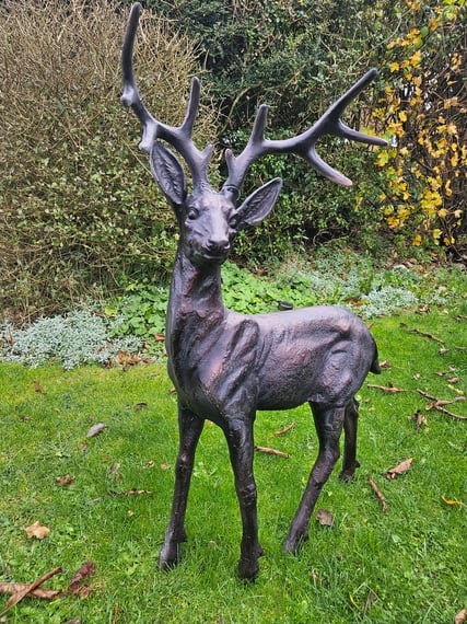 Stag Buck Garden Sculpture Ornament Large Original