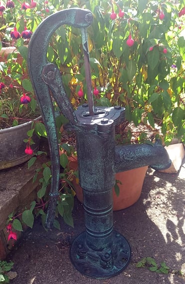 Water Pump Garden Ornament