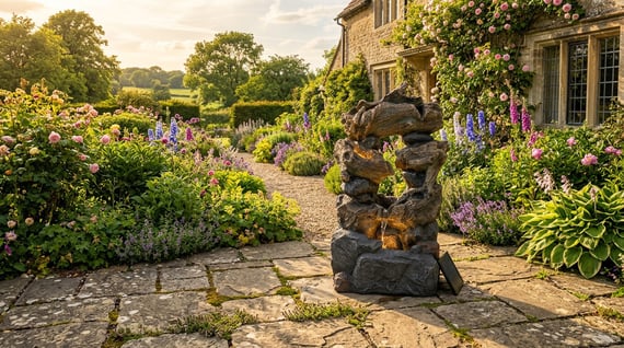 Forest Springs Solar Water Feature