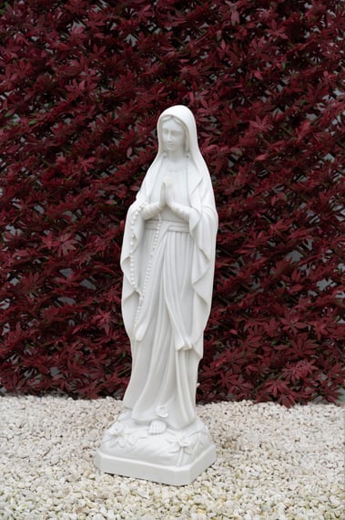 Mary Garden Statue in White - Original Product Photo